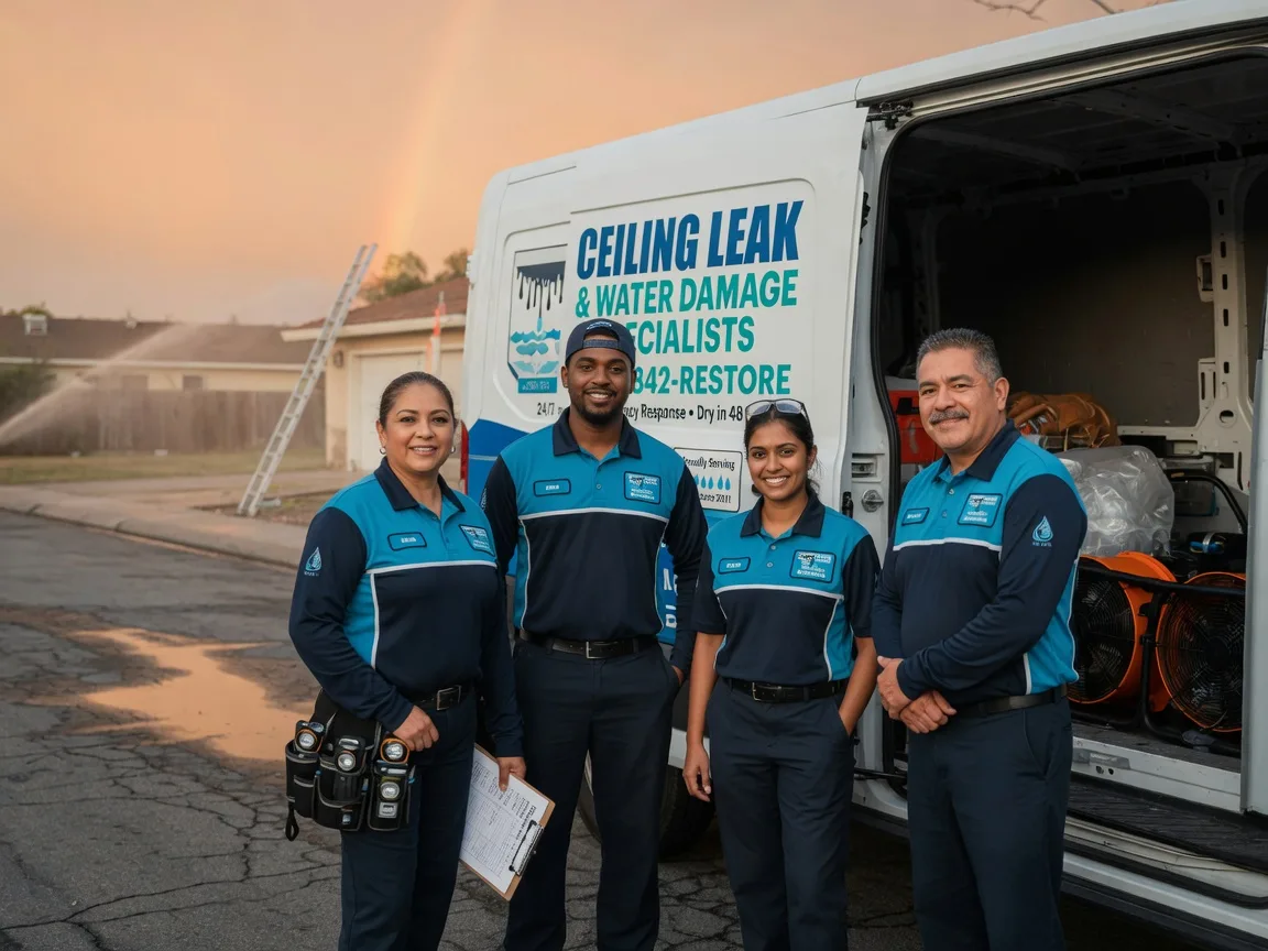 Ceiling Leak Cleanup company in Rotan, TX